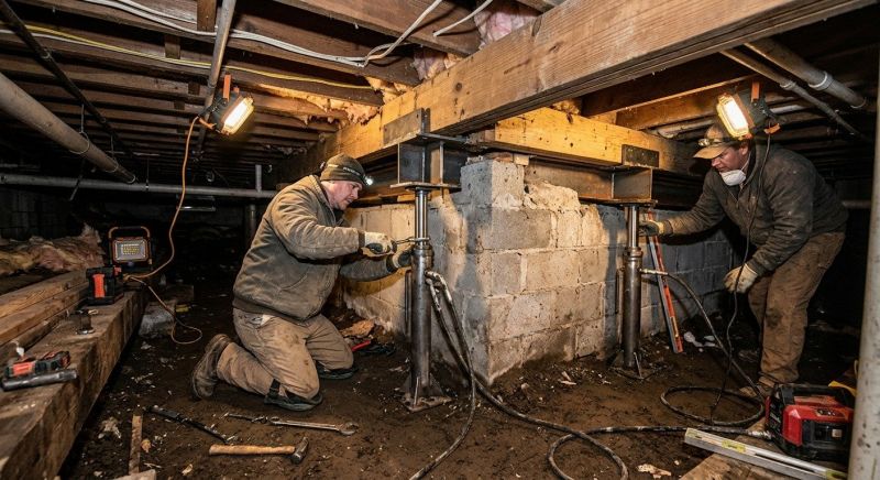 Basement Foundation Repair in Pompano Beach, FL