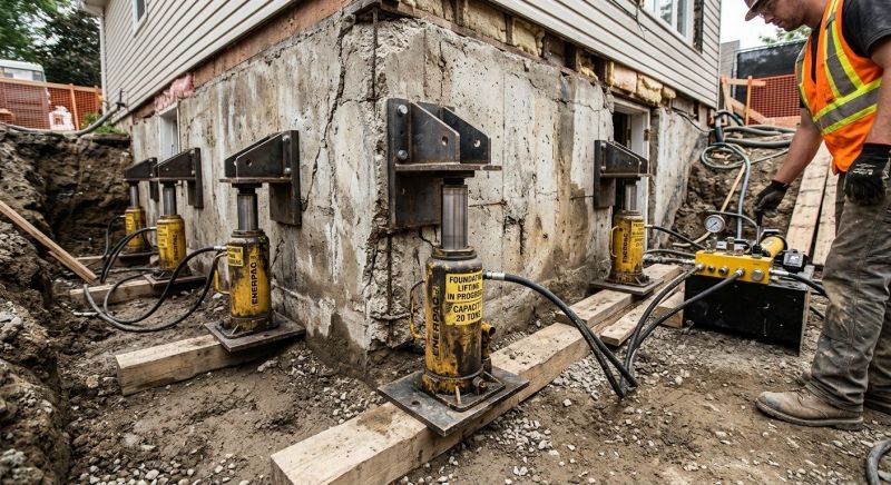 Foundation Jacking in Hialeah, FL