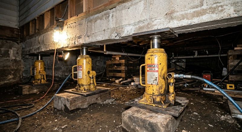 Foundation Jacking in North Miami Beach, FL
