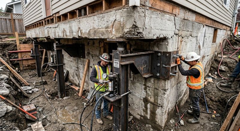 Foundation Lifting in Broward County, FL
