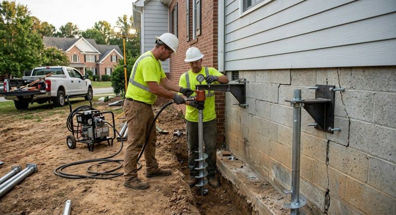 Helical Piers Installation in Fort Lauderdale, FL
