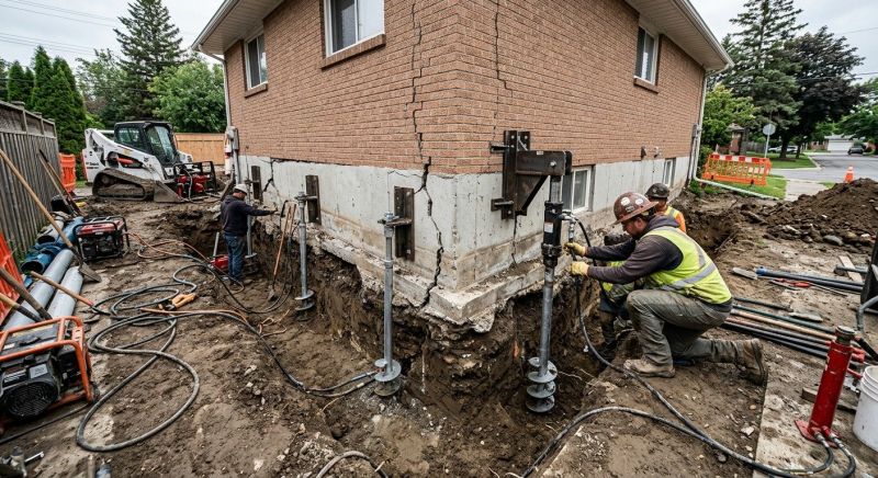 Sinking Foundation Repair in Hollywood, FL