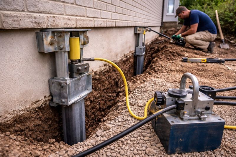 Sinking Foundation Repair in North Miami Beach, FL