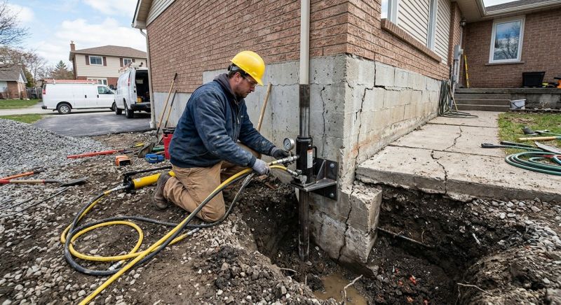 Sinking Foundation Repair in Opa Locka, FL
