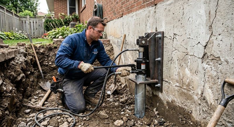 Foundation Pier Leveling